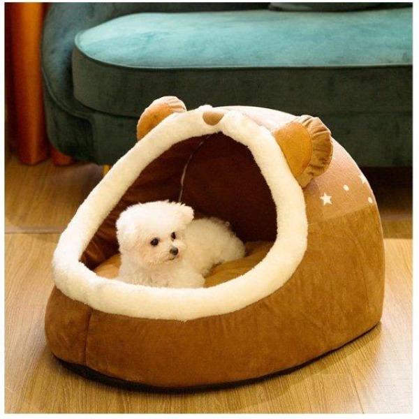 Deluxe Dog Igloo Bed